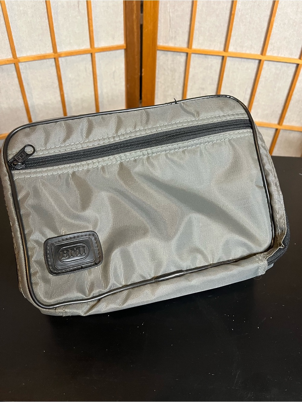 Vintage BMI 24 cassette carrying case soft sided nylon